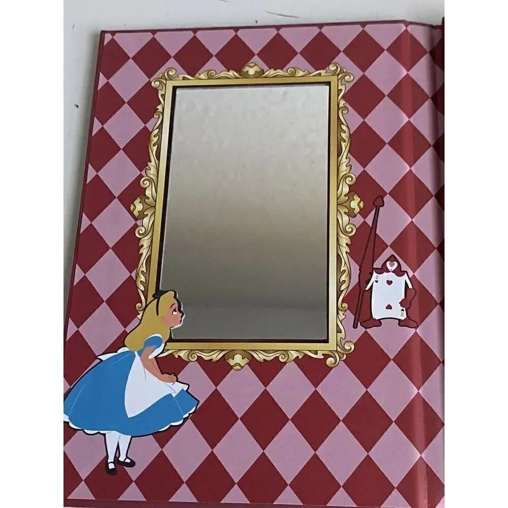 Set Of 12 Shades DISNEY ALICE In WONDERLAND EYESHADOW PALETTE W/ Mirror‎ NEW